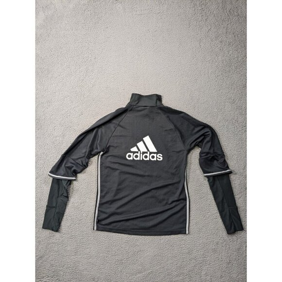 Adidas Seattle Sounders Long Sleeve Shirt Medium Training Jersey Mock MLS - Picture 2 of 16